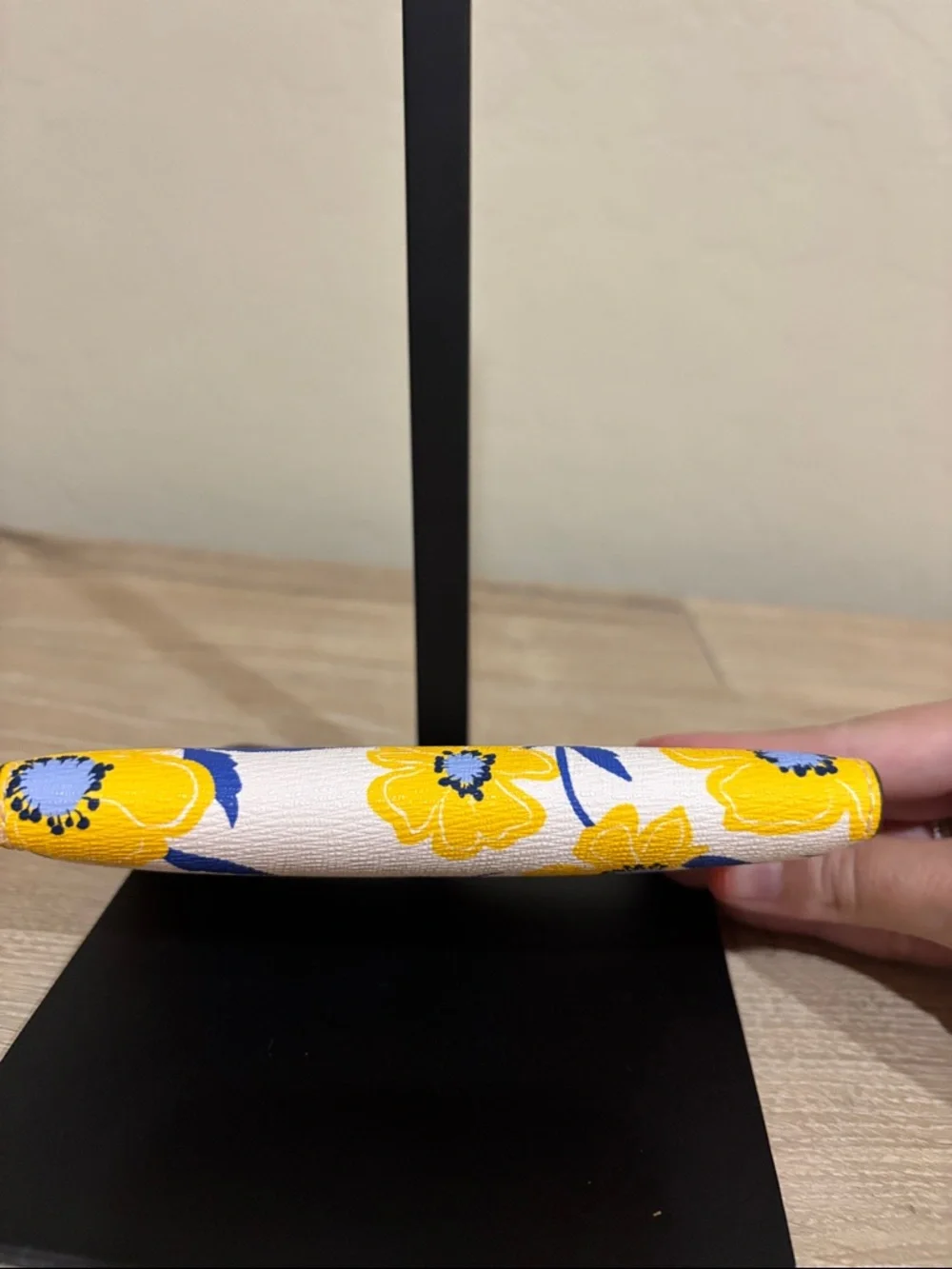 kate spade Yellow & Blue Floral Zip Wallet - Picture 4 of 6